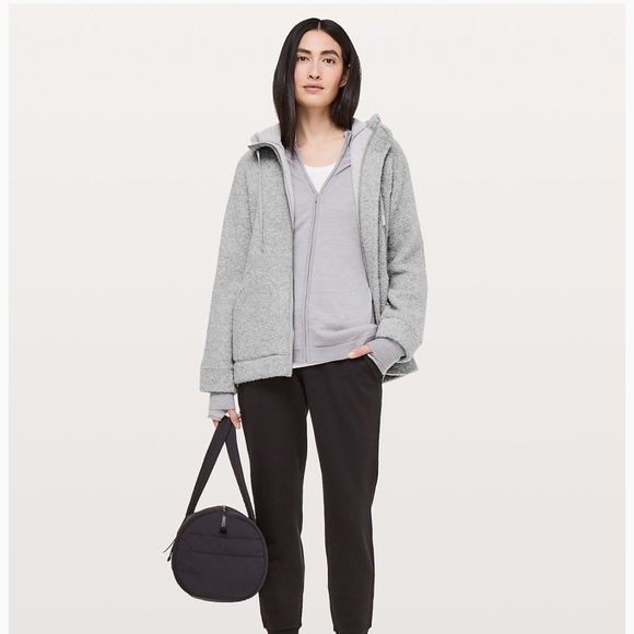 lululemon sherpa hooded jacket